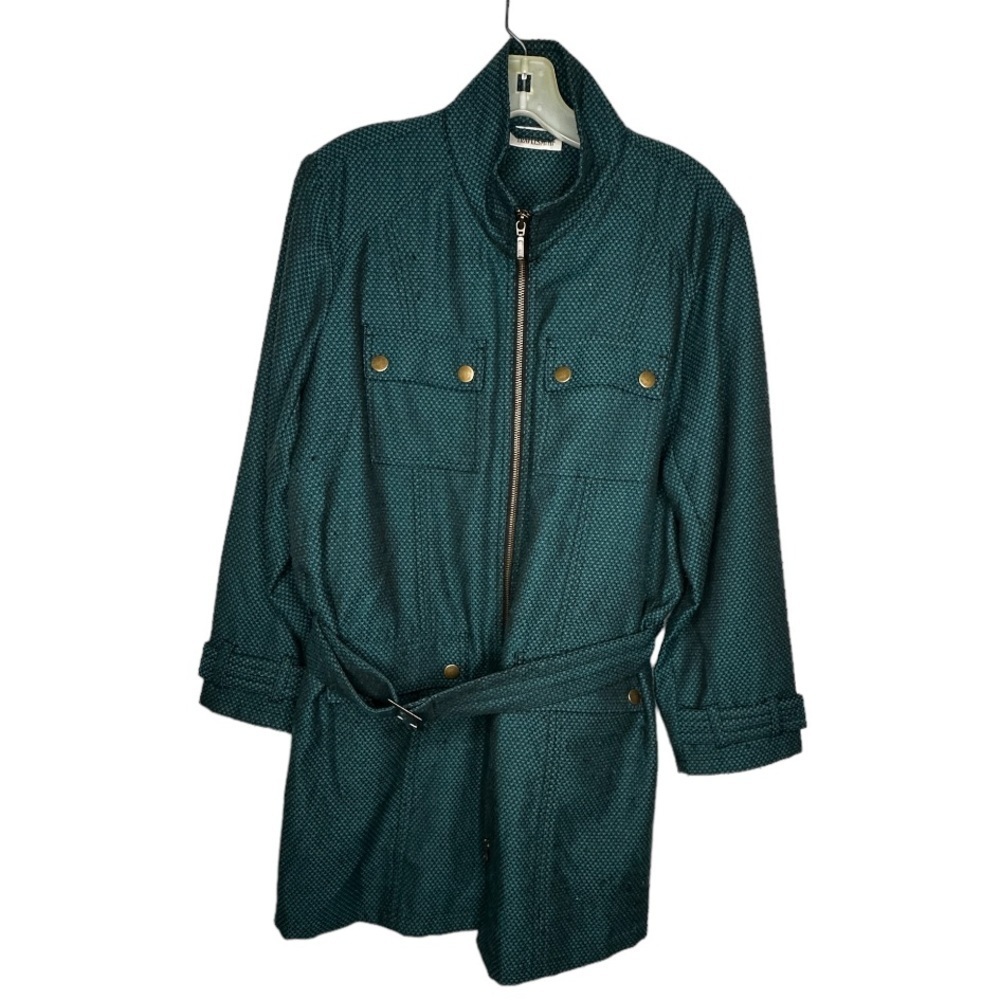 Travelsmith Belted Coat‎